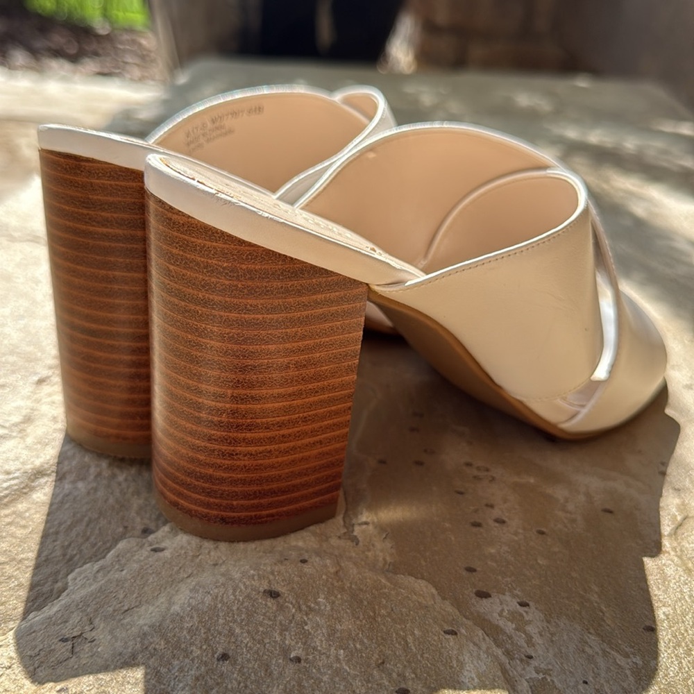 COLE HAAN Grand OS Gabby Criss Cross Block Heel Sandal - Picture 4 of 12